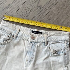 Retrofit Light Blue Denim Jeans
